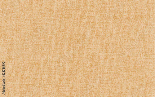 Natural old canvas texture. Canvas textured background. Beige french Linen border Background. Flax fibre wallpaper. Organic fabric yarn close up. Sack Cloth Packaging. Vector illustration EPS10