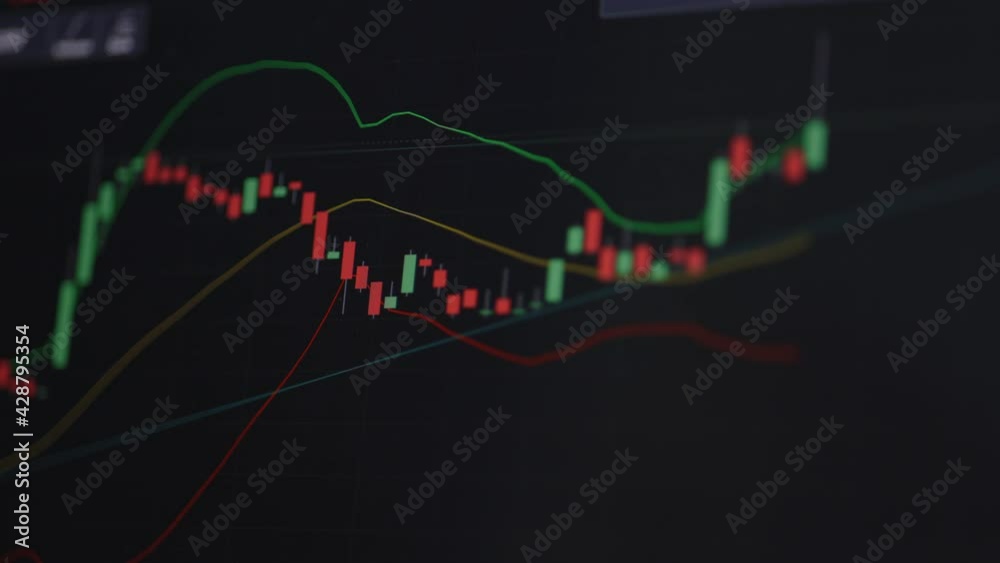 Stock market. Stock chart goes up and down Zoom in to see details. Investors are studying company information, stock trading information. Addition, subtraction, profit percentage
Stock market. Stock chart goes up and down Zoom in to see details. Investors are studying company information, stock trading information. Addition, subtraction, profit percentage