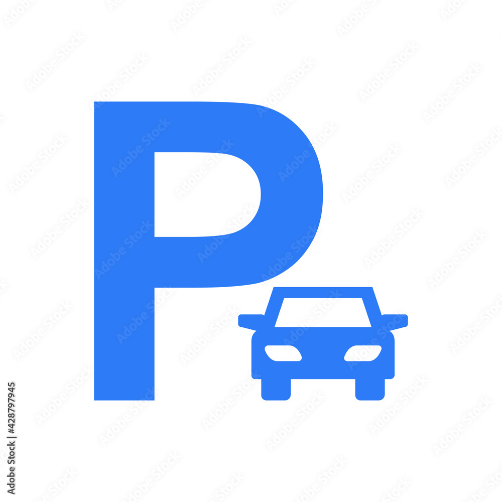 Parking icon vector set. parking lot illustration sign or symbol collection. Parking icon vector set. parking lot illustration sign or symbol collection.