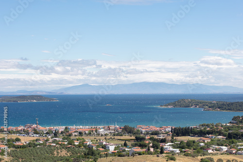 Panoramic view of Urla  Izmir province  Turkey
