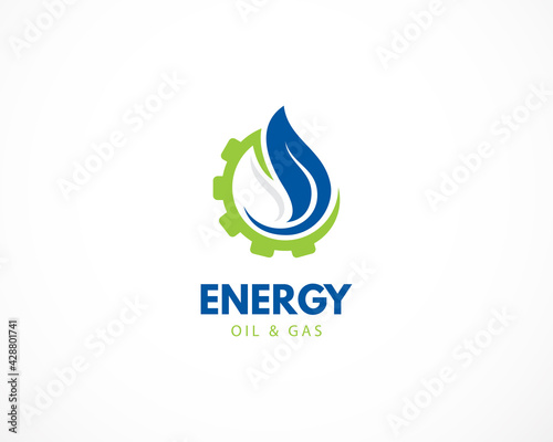 Gas and Oil Logo Template Design, Symbol, Icon