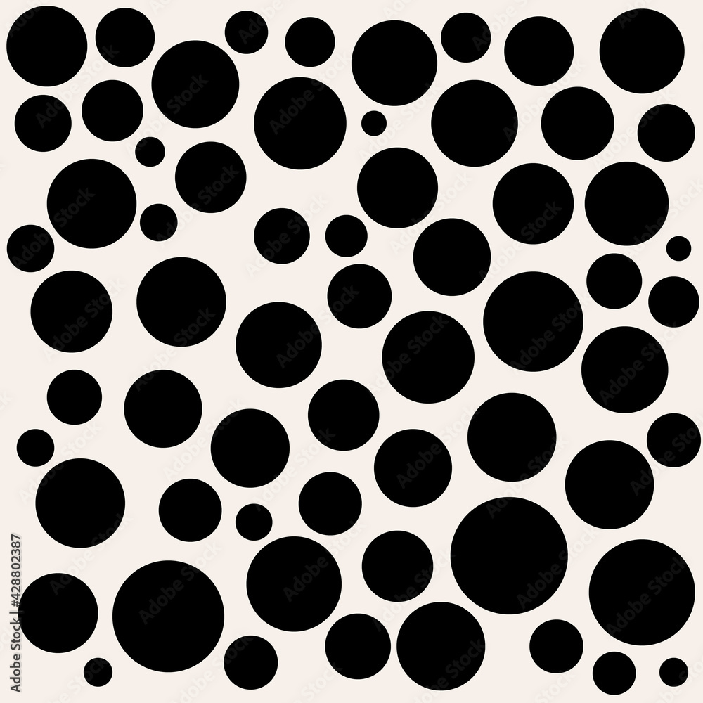 Different size dots pattern. Vector. Different size dots pattern. Vector.