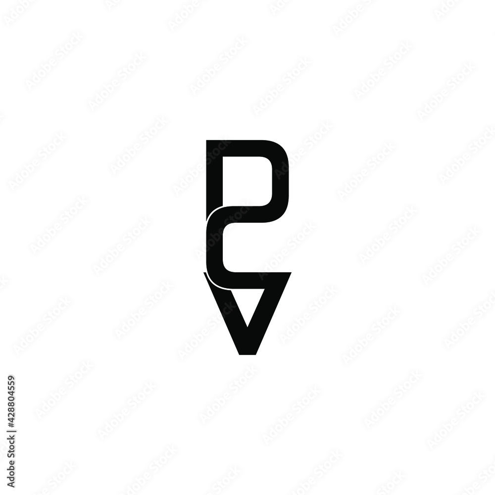 dcv letter original monogram logo design dcv letter original monogram logo design