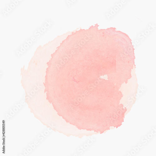 Abstract Watercolor on white background