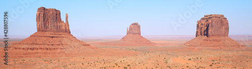 Monument Valley Tribal Park in Utah and Arizona, USA