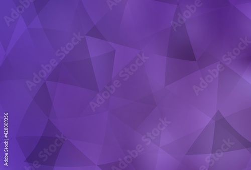 Light Purple vector abstract mosaic pattern.