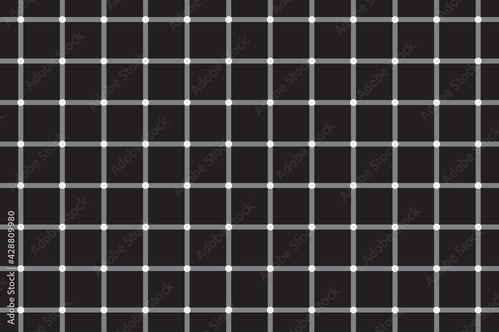 An optical Grid illusion (also called a visual illusion) is an illusion caused by the visual system and characterized by a visual percept that arguably appears to differ from reality. An optical Grid illusion (also called a visual illusion) is an illusion caused by the visual system and characterized by a visual percept that arguably appears to differ from reality.