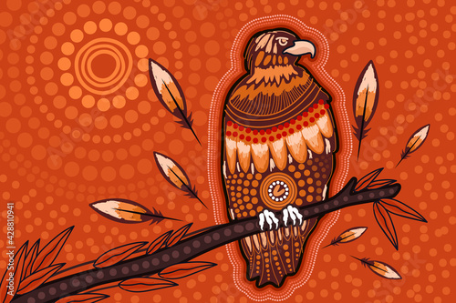 Eagle Painting - Aboriginal