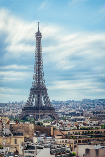 Paris rooftops. Eiffel Tower, Paris, France © MarcelloLand