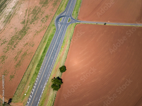 solo rural para plantação vista aerea © Art by Pixel