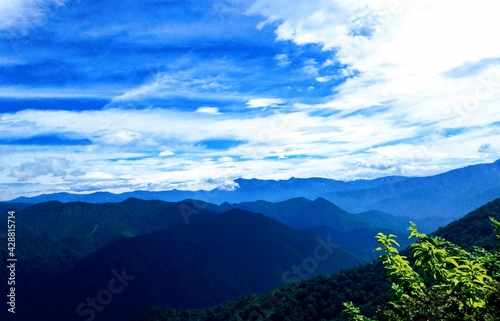 Scenery from the mountaintop