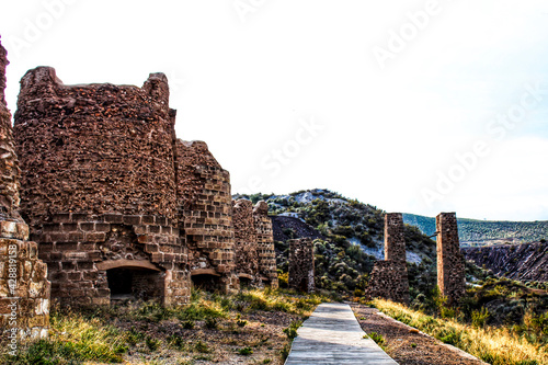 Fotografie Old abandoned smelting furnace