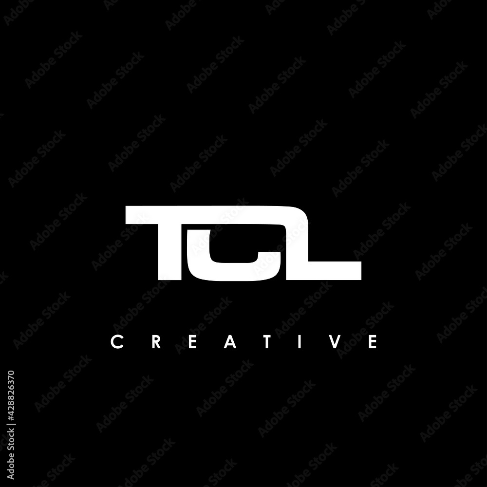 TCL Letter Initial Logo Design Template Vector Illustration Stock ...
