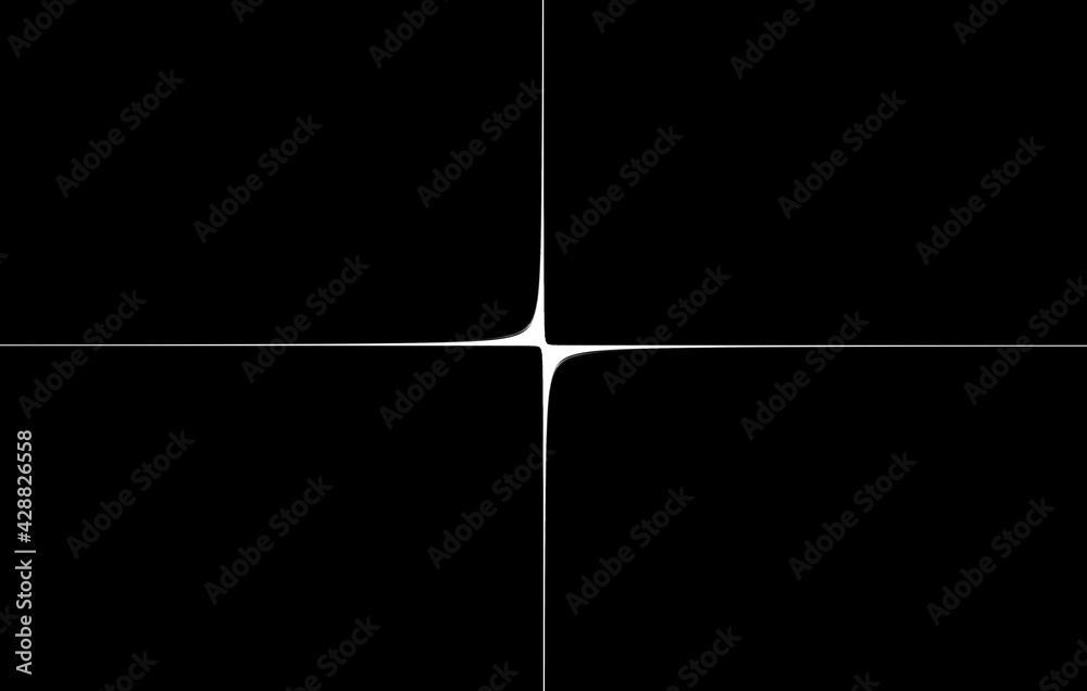 Corporate black background split in for squares with white division. For corporate image, cover page, interiors or web page.