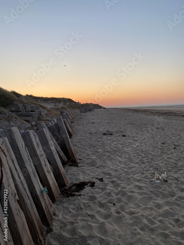 Sunset on the beach