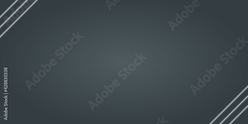Vector background with copper rebars and copy space. Induastrial banner template on dark gray background. Vector illustration realistic metal rods and bars for building and construction.