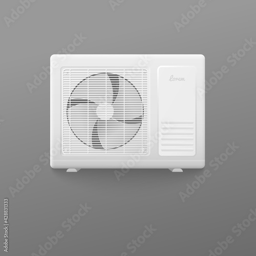 Air conditioner with technology of temperature control, climate control equipment