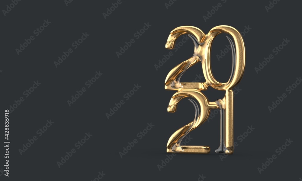the year 2021 in 3d modern the year 2021 in 3d modern