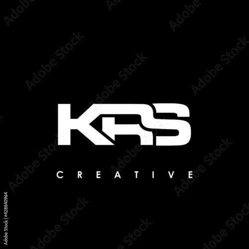 KRS Letter Initial Logo Design Template Vector Illustration photo