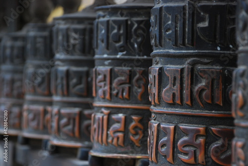 Prayer wheels, Nepal