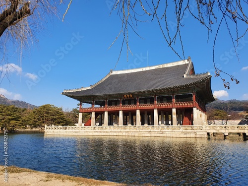One of the buildings inside Gyeongbokgung Palace