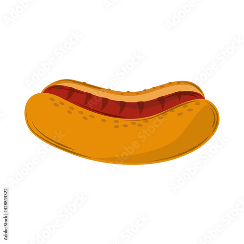 fast food hotdog