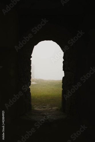 landscape photography from inside a house is a lot of fog