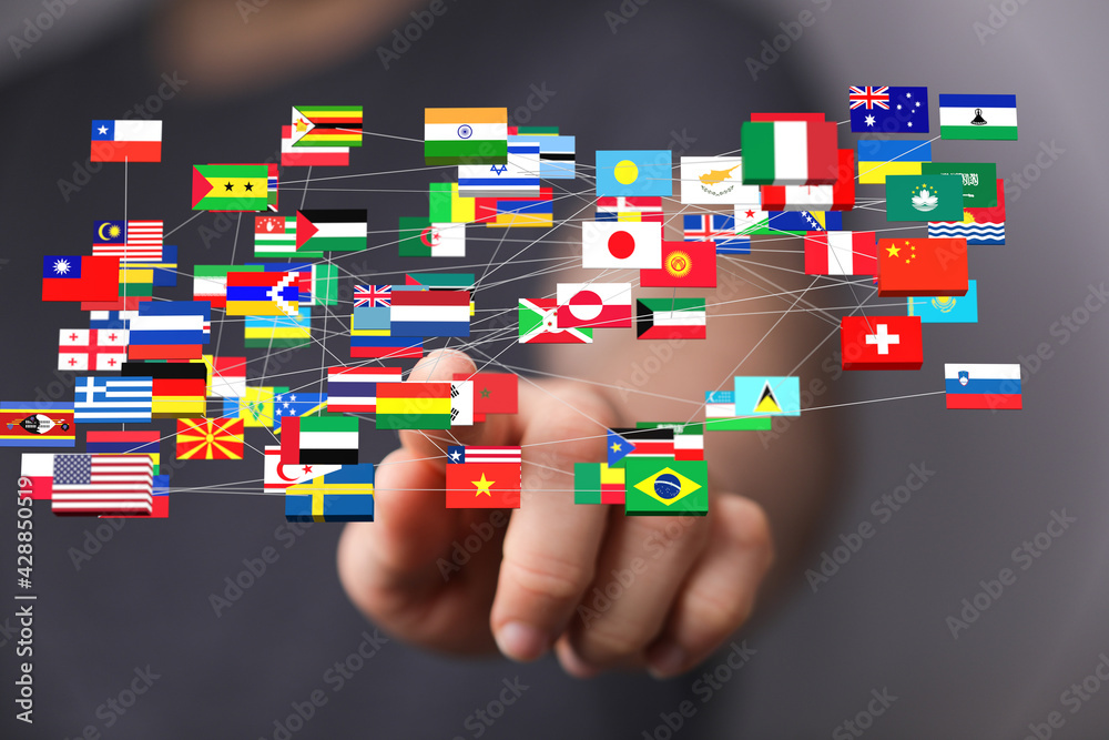 International Flag Display Of Various Countries International Flag Display Of Various Countries