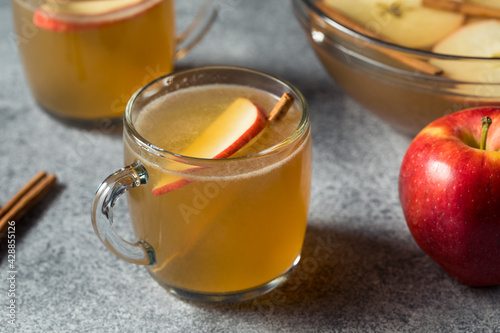Refreshing Boozy Apple Cider Cocktail Punch