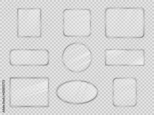 Set of vector glass plates