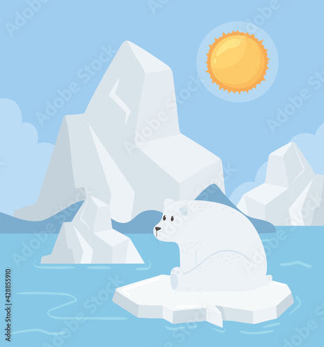 polar bear, global warming