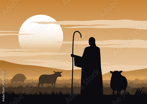 Jesus christ said about the shepherd