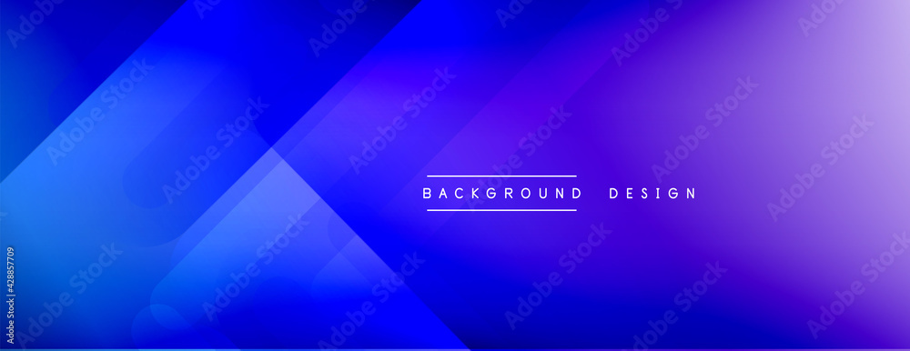 Dynamic lines abstract background. 3D shadow effects and fluid gradients. Modern overlapping forms