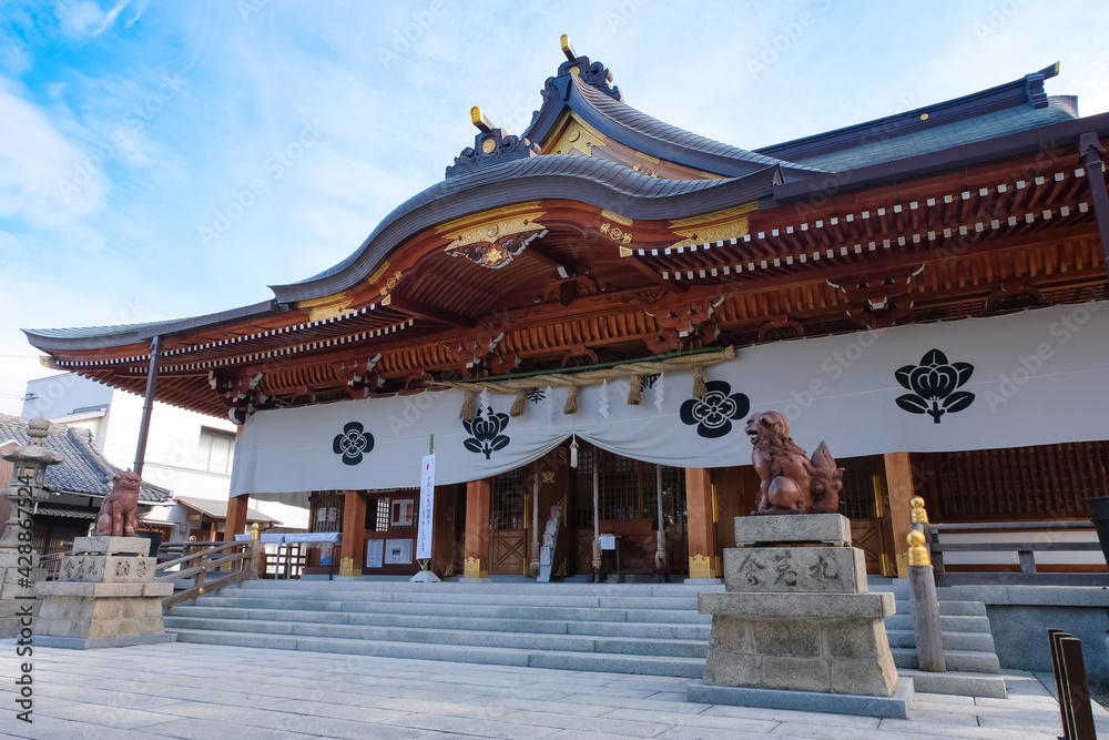 Obraz premium 岸和田市 岸城神社