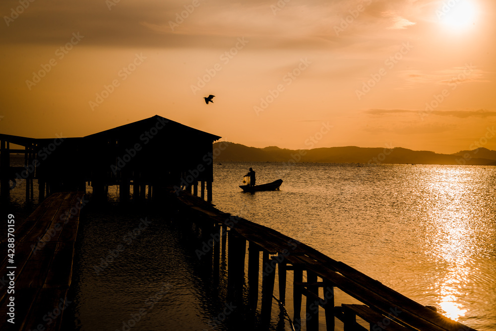 Pôr do sol em Imaruí - SANTA CATARINA