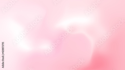 Abstract ping white soft cloud background in pastel colorful gradation.