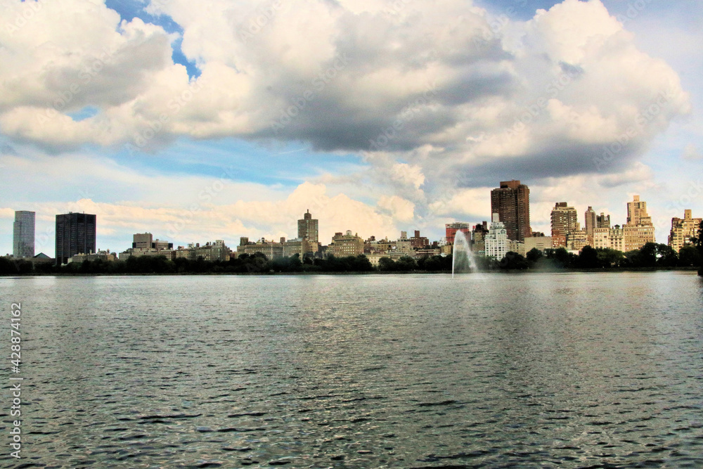 A panoramic view of New York