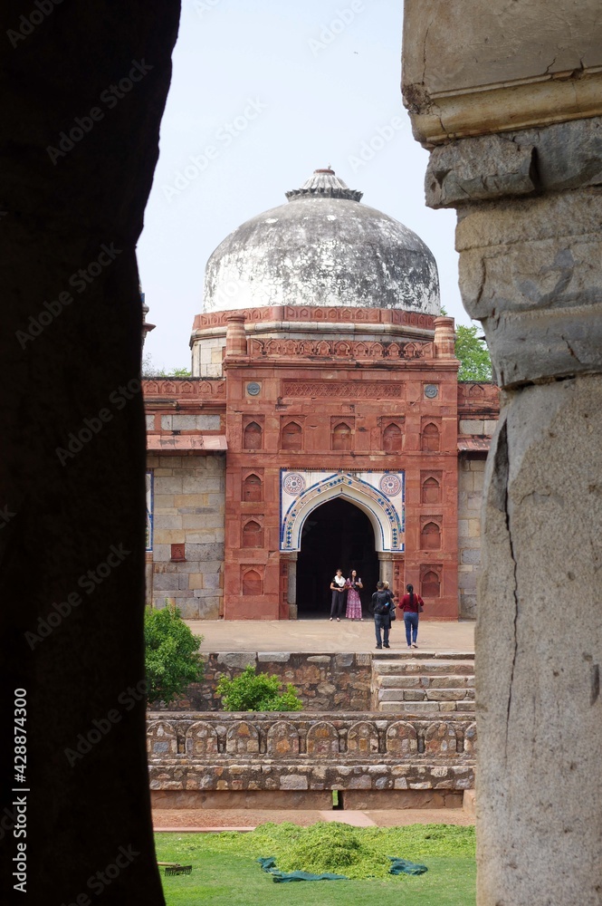 Fototapeta premium La tombe de Humayun, Delhi, Rajasthan, Inde