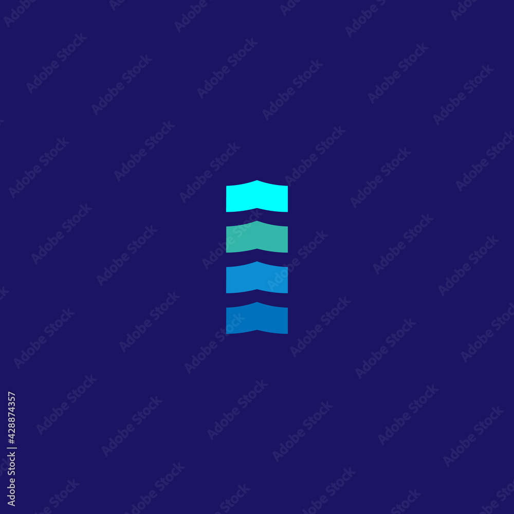 Boost flat icon. Simple style fast speed symbol. Logo design element. T-shirt printing. Vector for sticker.