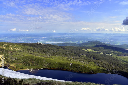 wielki staw, Śnieżka, Karkonoski Park Narodowy, Dolny Śląsk, 