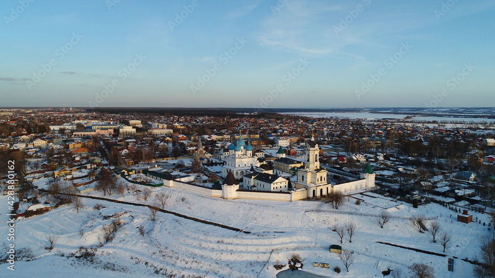 Vysotsky monastery. Serpukhov, Moscow region, Russia