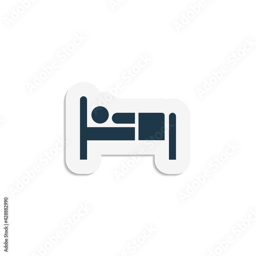 Bed - Sticker