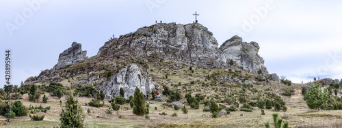 Mount Biaklo - Olsztyn City in Jura Region - Poland