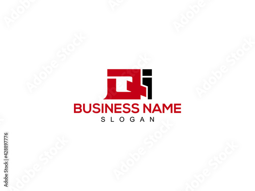 QI Letter Logo, qi logo icon vector for business