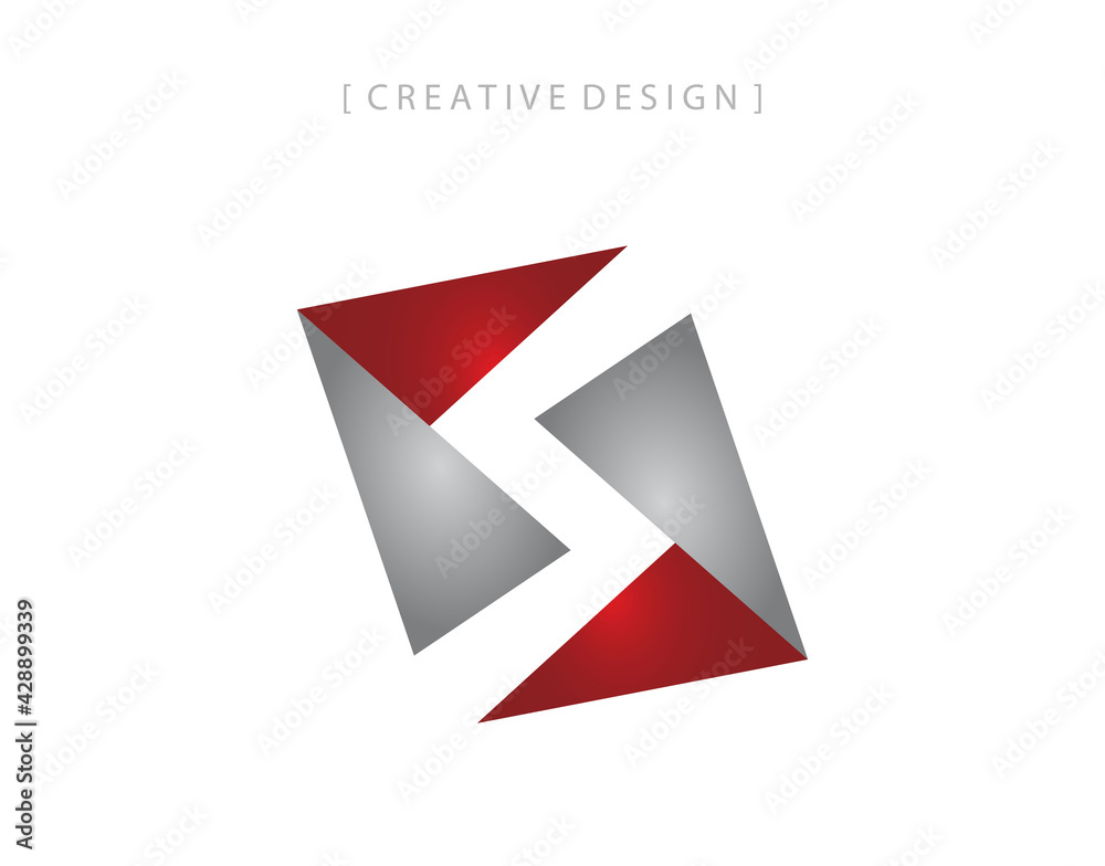 Abstract letter S technology logo icon design element template. Abstract letter S technology logo icon design element template.