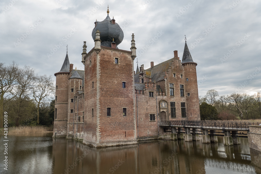 Belgium, Aartselaar, the castle of cleydael