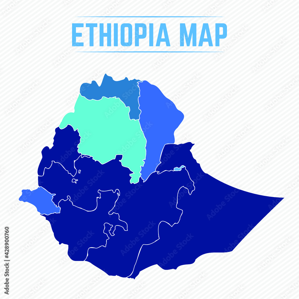 Ethiopia Detailed Map With Cities