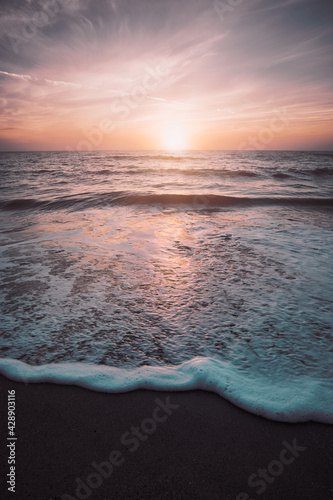 Sunrise on the beach