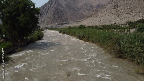 Río Cañete, en Lunahuaná