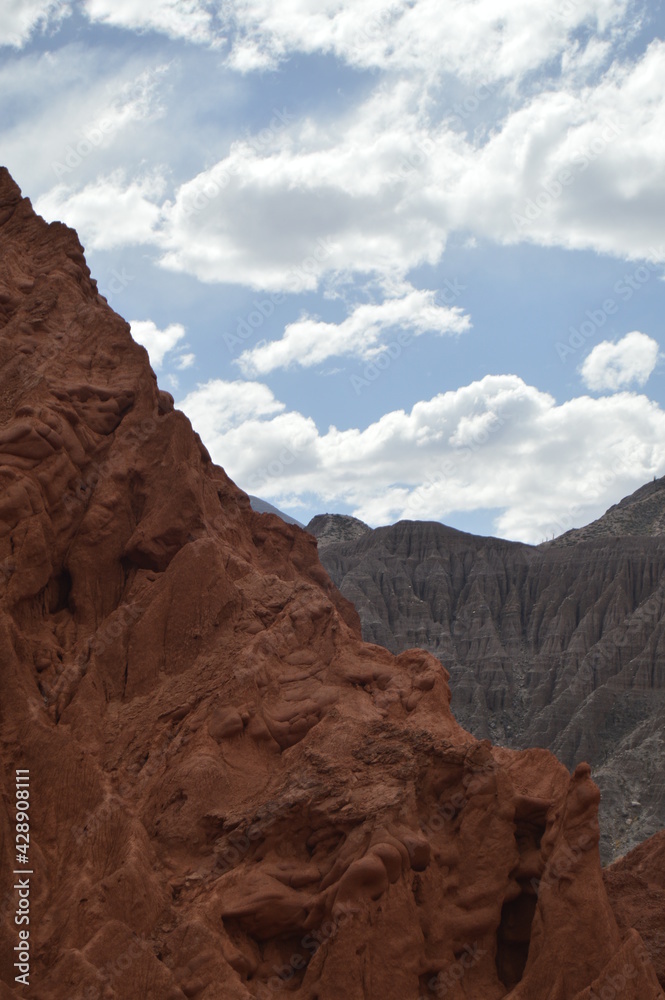 Fototapeta premium red rocks and sky
